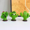 Смола Кактус Уличный Декор Миниатюрные Искусственные Фигурки Кактусов Миниатюрные Ландшафтные Украшения Растительный Реквизит Для Сада Двора Патио