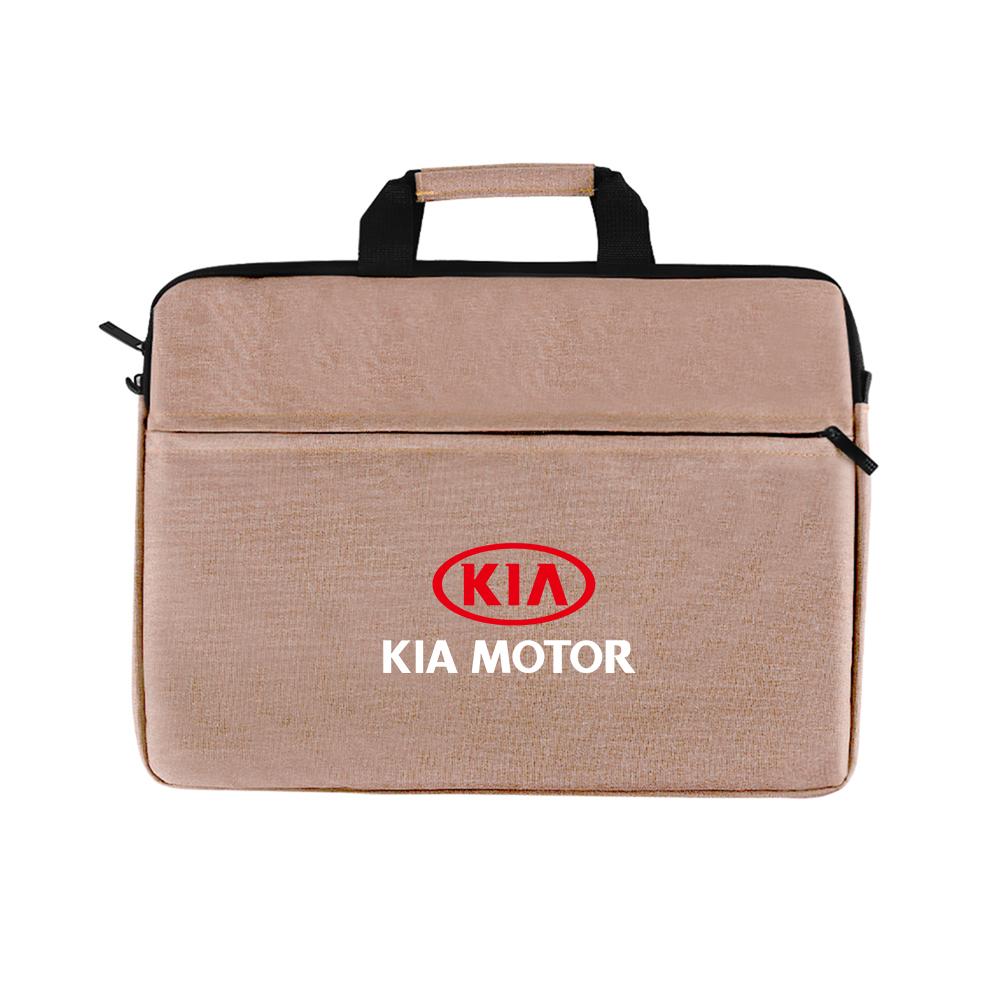 2026 Hot Car Sticker Fashion Tablet Waterproof Portable Travel Carrying Bag Computer Handbag For KIA KN Rio Sportage Cerato Soul