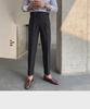 2024 Мужские прямые брюки Naples Drape с высокой талией — осенний повседневный тренд