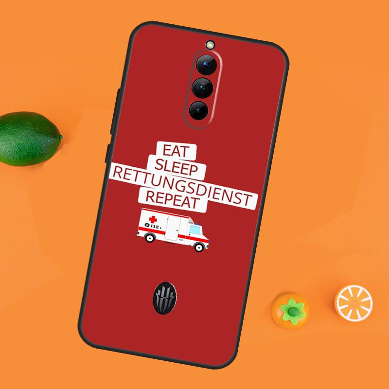 Чехол для скорой помощи, EMS, EMT, фельдшера для ZTE Nubia Red Magic 9 Pro 8 8S Pro Plus Red Magic 6 7 6S 7S Pro 5G 5S 6R, чехол