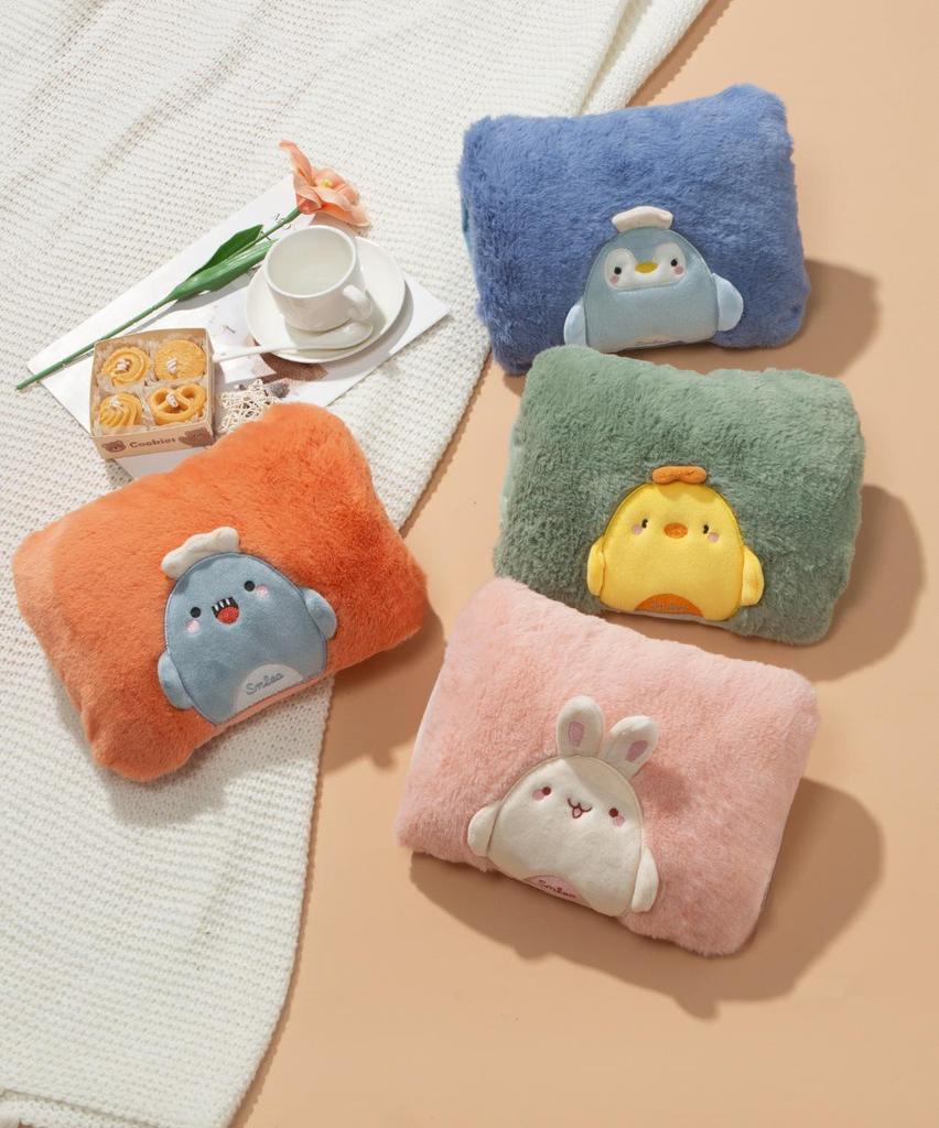 Электрическая грелка: Безопасный, Взрывозащищенный, Автоматическое отключение питания, Двойные прорези для рук, Моющийся, Безопасный для детей