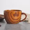 New Wooden Cup Log Color Handmade Natural Wood Coffee Tea Beer Juice Milk Mug
