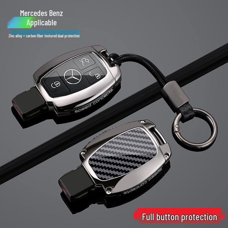 Protective Cover for Mercedes C-Class GLA E260 W204 SLK Old Model Key Shell Remote
