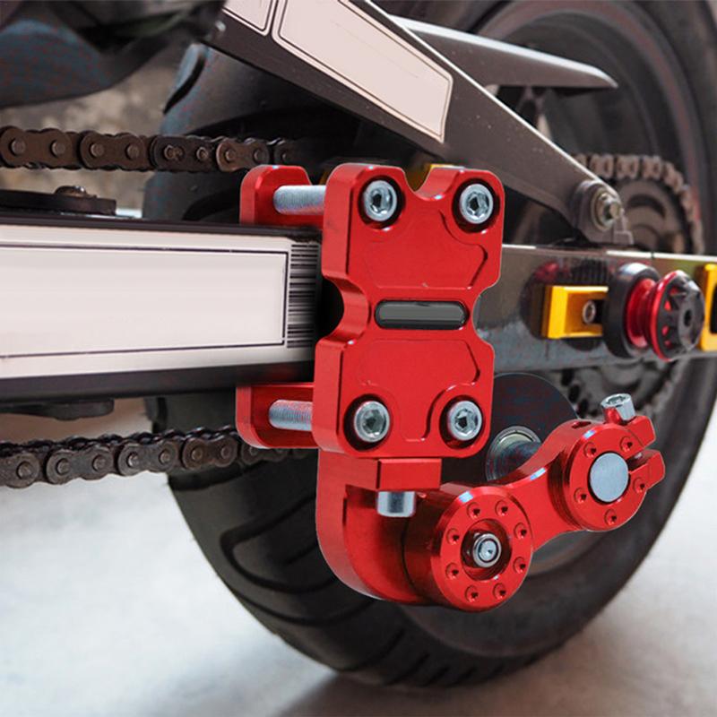 Регулятор цепи мотоцикла Автоматическая регулировка Натяжитель цепи мотоцикла Инструмент для натяжения цепи для мотоциклов, мотоциклов для бездорожья