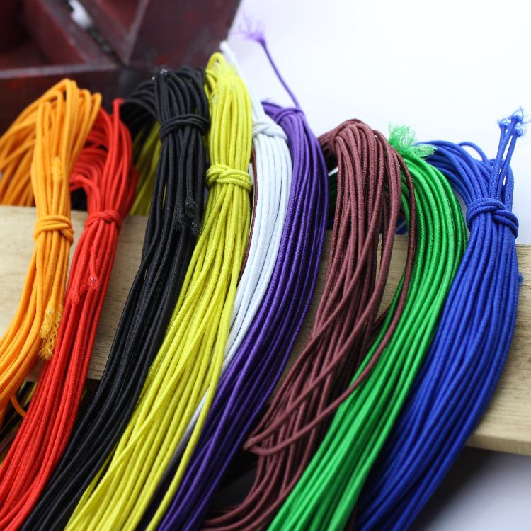 Эластичный шнур для бисероплетения: Идеально подходит для бусин, игрушек, ручных или буддийских бусин, плетеных шнуров, эластичных лент и резинок с обмоткой.