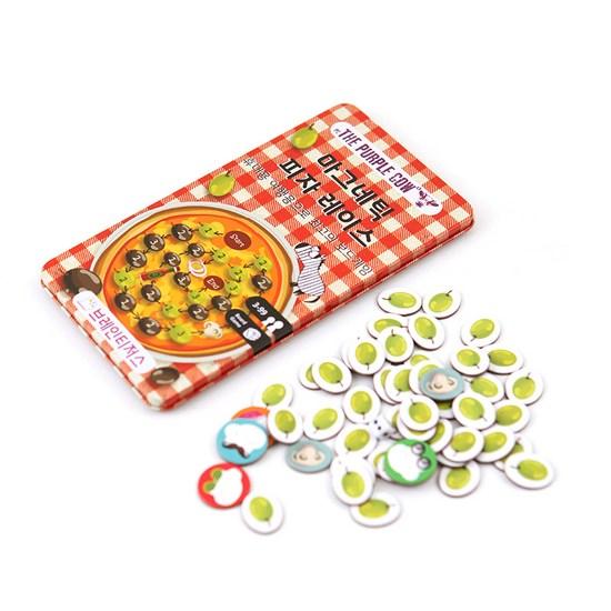 Brainteasers Purple Cow Pizza Race Board Game, Popular Korean Game