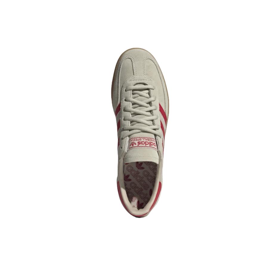 adidas Кроссовки Handball Spezial Putty Grey Victory Red Унисекс Team-Victory-Red Wonder-Beige IF9529
