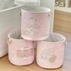 Round Shape Dirty Clothes Basket Cartoon Sundries Storage Basket Laundry Hamper  for Home