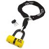 Chaîne Antivol FR Sécurité SRA Combi Mini U SRA + Chaine Lasso Diam 10 FR50-10.120L - Noir/jaune - TU