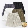 Playboy Men's Premium 100% Linen Casual Summer Shorts