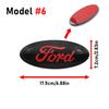 Car Front Hood Emblem Trunk Badge Stickers Accessories For Ford Focus Mustang Fiesta Puma Ranger Kuga MK7 MAX F150 Mondeo Escape DFTGX1