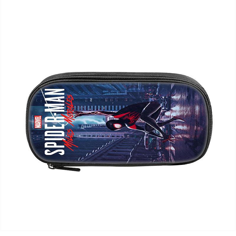 Spiderman Miles Morales Led Pencil Organizer With Compact Design For Kids And Teens