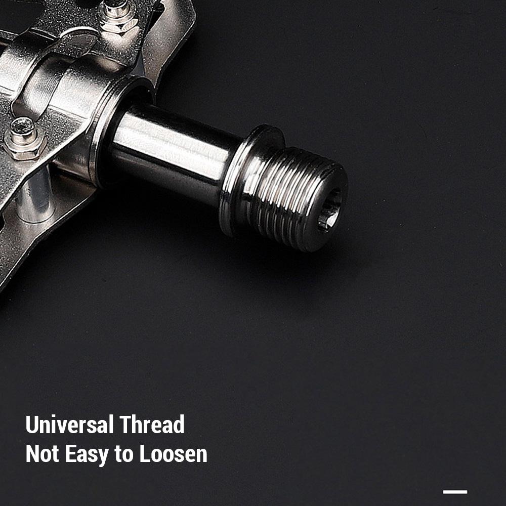 1 пара педалей для шоссейного горного велосипеда, 3 подшипника, велосипедные педали, плоские педали из титанового сплава, легкие