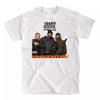 Белая футболка группы Naughty By Nature Подарок другу TU111 Унисекс футболка