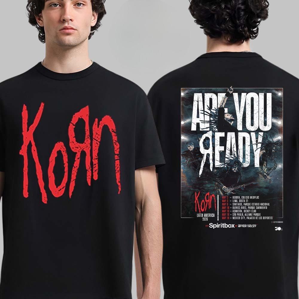 Новая футболка Korn Live in New York City 2025 Venue Tee На стадионе Metlife 27 и 28 августа 2025 года Футболка King Kong