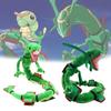 Premium 80cm Rayquaza Sky Dragon Plush Toy Short Plush Fabric With Pp Cotton Filling