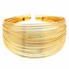 Fashion Exotic Multi-Layer Metallic Yarn Bracelet Fashion Sense Metallic Golden Open-End Multi-Circle Ol Wide Bracelet
