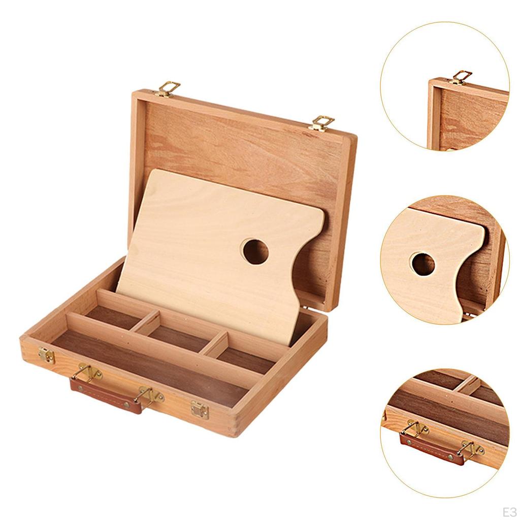 Art Supplies Storage Box for Markers And Brushes