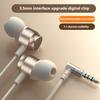 Metal Design Type C&3.5mm Wired Gamer Earphones 6D Stereo Sound Headsets Magnetic In-Ear Headphones For Samsung Handfree HD Call