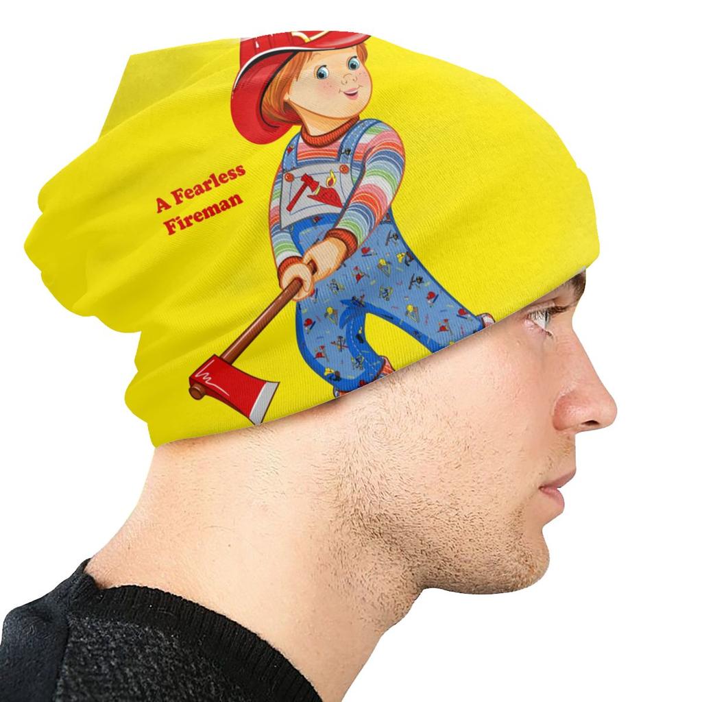 Детские игры шапка-бини Good Guys вязаная шапка женская унисекс хип-хоп Чаки пожарный фильм теплые зимние шапочки Skullies шапка для лыж