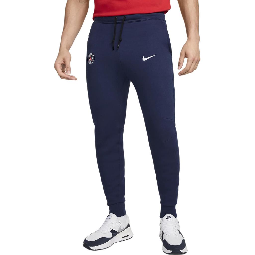 Nike Мужские вязаные спортивные штаны темно-синие FZ7227-410