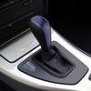 Car Gear Shift Knob Sticker Trim for BMW 3Series E87 E90 E91 E92 E93 E84 2006-2012 Carbon Fiber Decoration Cover Accessories
