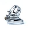 BDSM Stainless Steel Penis Cage Chastity Cage Cock Ring Adult Sex Toys for Men Slave Cuckold Torture Estim Ball Stretcher