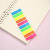 Transparent Waterproof Sticky Note Pad - Cute, Fresh Style, Tear-Resistant