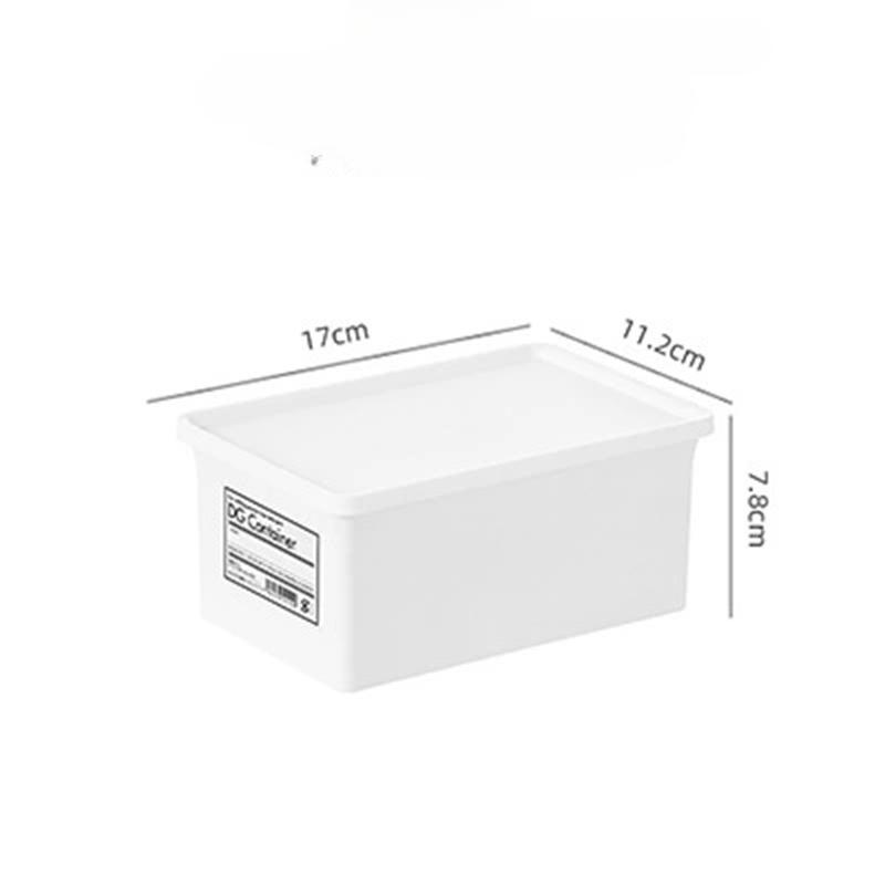 Ящик для хранения стирального порошка, размер ящика для хранения с крышкой, классифицированное японское пластиковое ведро