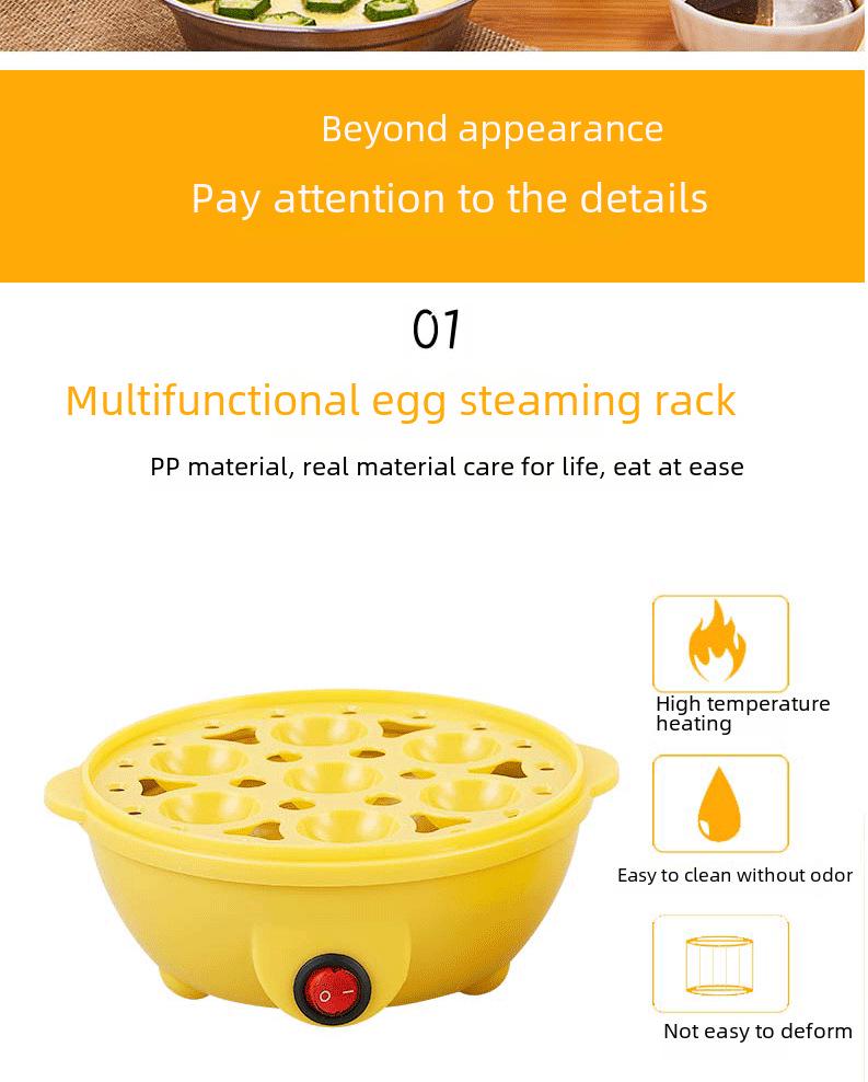 Мини-яйцеварка и рисоварка для завтрака – кухонный прибор американского стандарта