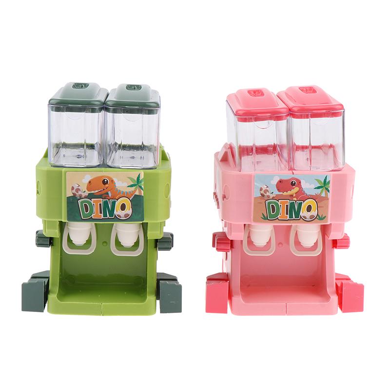 Мультяшный динозавр, игрушечный диспенсер для воды, милый фонтанчик для питья сока и молока, имитация кухонной игрушки, машина для питья для детей