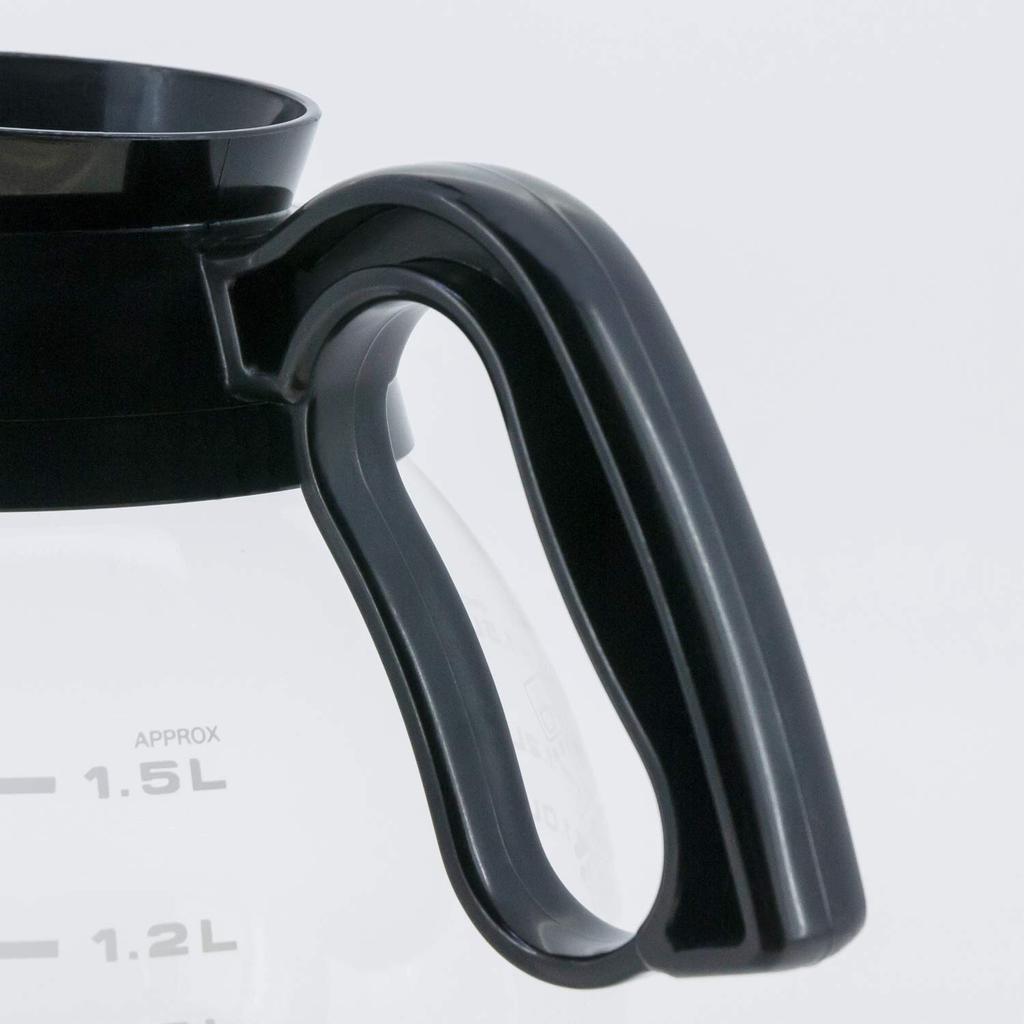 Kalita Coffee Decanter Heat Resistant Glass Black 1.8L #32003