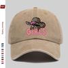 pc Casual Leopard Print Denim Hat Pattern Printed Baseball Cap Fashionable Design Sports Sun Hat Comfortable and Lightweight