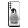 Чехол для телефона с изображением морского животного дельфина для Samsung Galaxy S26 Ultra S25 Plus S24 FE S23 S22 5G S21 S20 Черный Мягкий