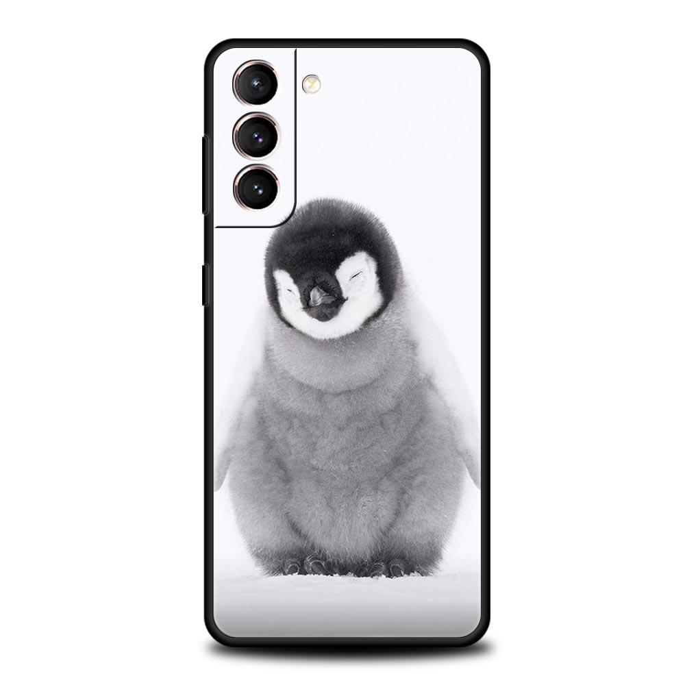 Чехол для телефона с изображением морского животного дельфина для Samsung Galaxy S26 Ultra S25 Plus S24 FE S23 S22 5G S21 S20 Черный Мягкий