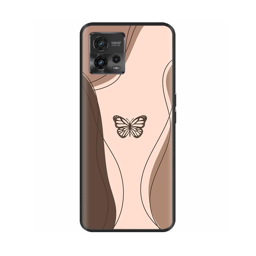 For Moto G72 Case Couple Panda Phone Back Cover For Motorola G72 Cover MotoG72 G 72 Protective Soft Liquid Silicone Funda Bumper