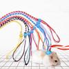 New Adjustable Leash Collar Guinea Pig Pets Hamster Traction Rope The Hamster Rabbit Braided The Trail Rope
