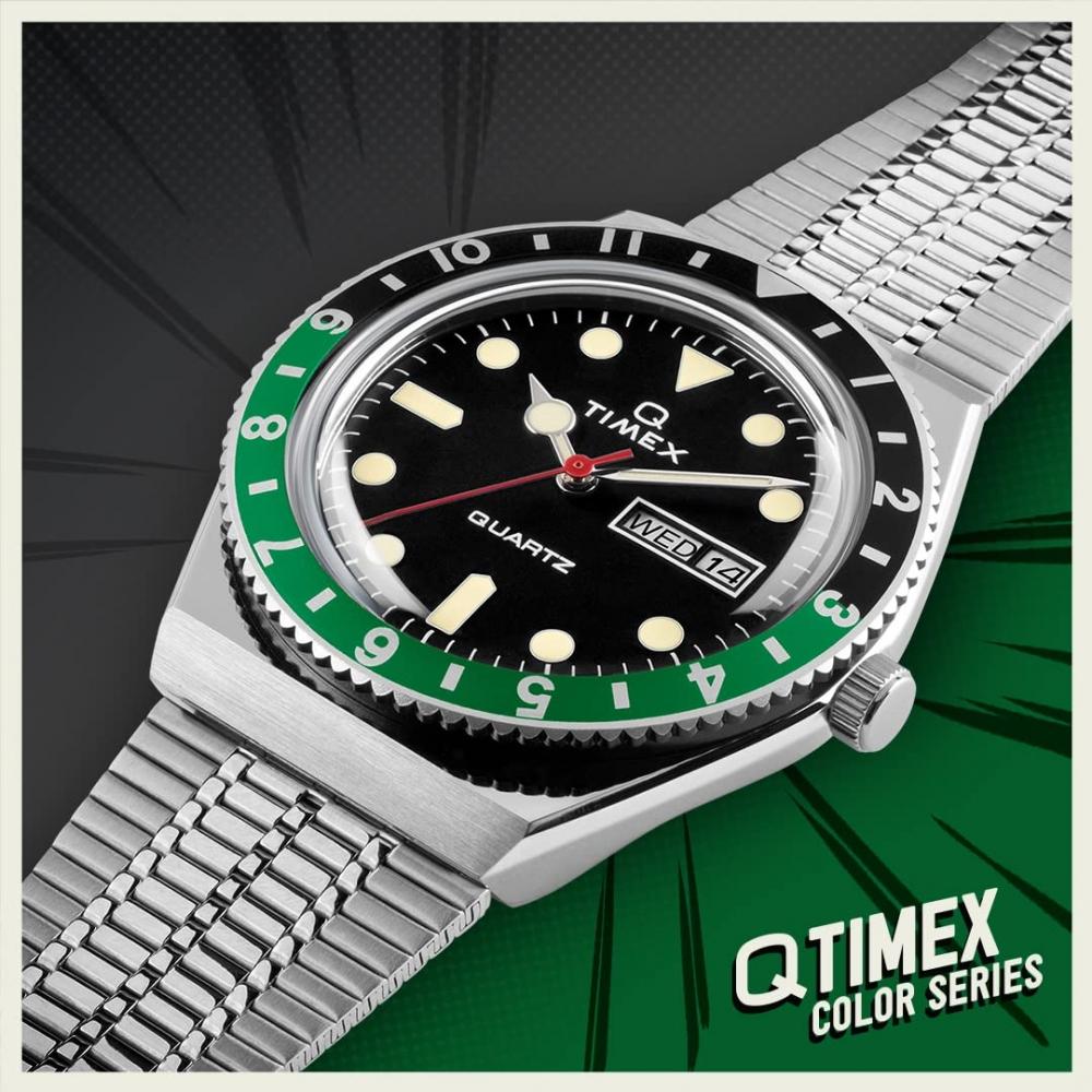 TIMEX Часы TIMEX Q TW2U60900 мужские серебристые