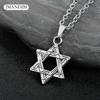 Популярные аксессуары для одежды подарки звезда же ожерелье ретро Чжан Цзе гексаграмма двухсторонний кулон