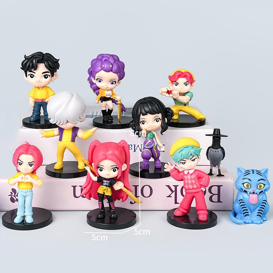 New Kpop Devil Hunter Rumi Zoey Mira Saja Boys Anime Girls/Boys Group Collection Desktop Trinkets Childrens Gifts Boxed