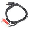 1.5m / 4.9ft Sound Instrument Cable Plug and Play Audio Cable  Audio System