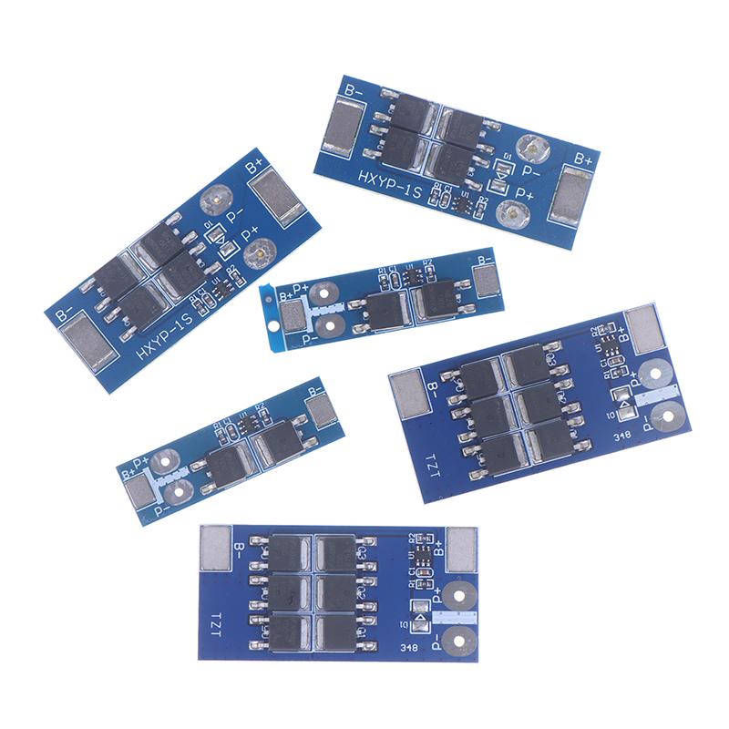 Плата защиты литиевой батареи BMS 1S 12A 16A 24A 3.7V LiFePO4 18650 4.2V Напряжение зарядки/Защита от короткого замыкания/Защита от перезаряда