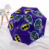 1pc Batman Automatic Opening/Closing Folding Umbrella with 8 Ribs, Portable Sunshade Umbrella Birthday and Holidays gifts yy250105087