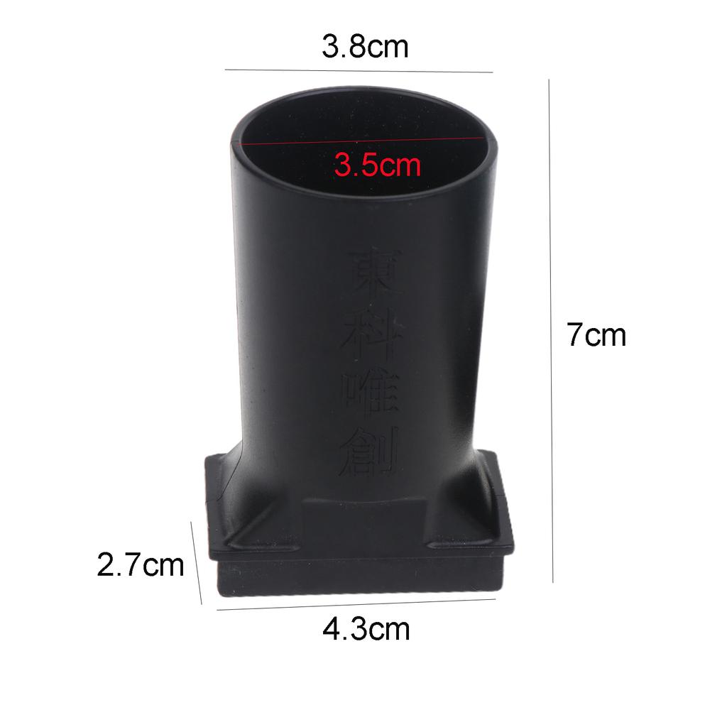 Universal 38mm Diameter Air Ducting Tubes for 12V 24V 5V 11028 Cooking Air Blower Cooling Fan 110x110x28mm BBQ Fan