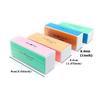 Цветной четырехсторонний блок для полировки ногтей - Четырехшаговая пилка и баф для ногтей