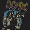 AC/DC Unisex Adult Highway World Tour 79 T-Shirt