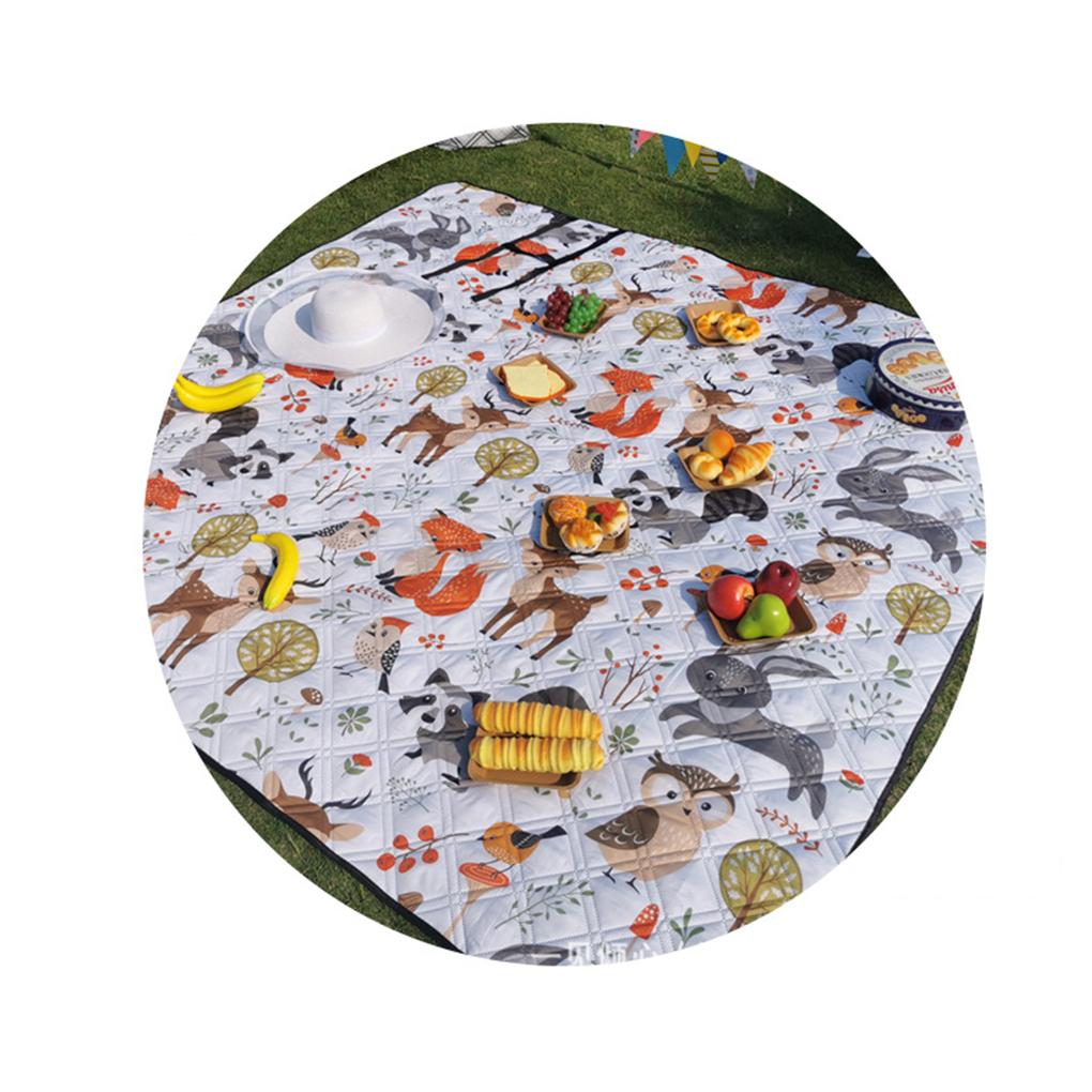 Ткань Оксфорд с различными узорами Легкая и удобная ткань для пикника Коврик для кемпинга Коврик для пляжа на открытом воздухе