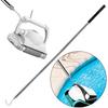 Pool Robot Vacuum Retrieval Hook with Telescopic Pole Stainless Steel Pool Cleaner