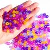 100pcs 6x8mm Acrylic Luminous Beads for DIY Jewelry Making Necklace Bracelet