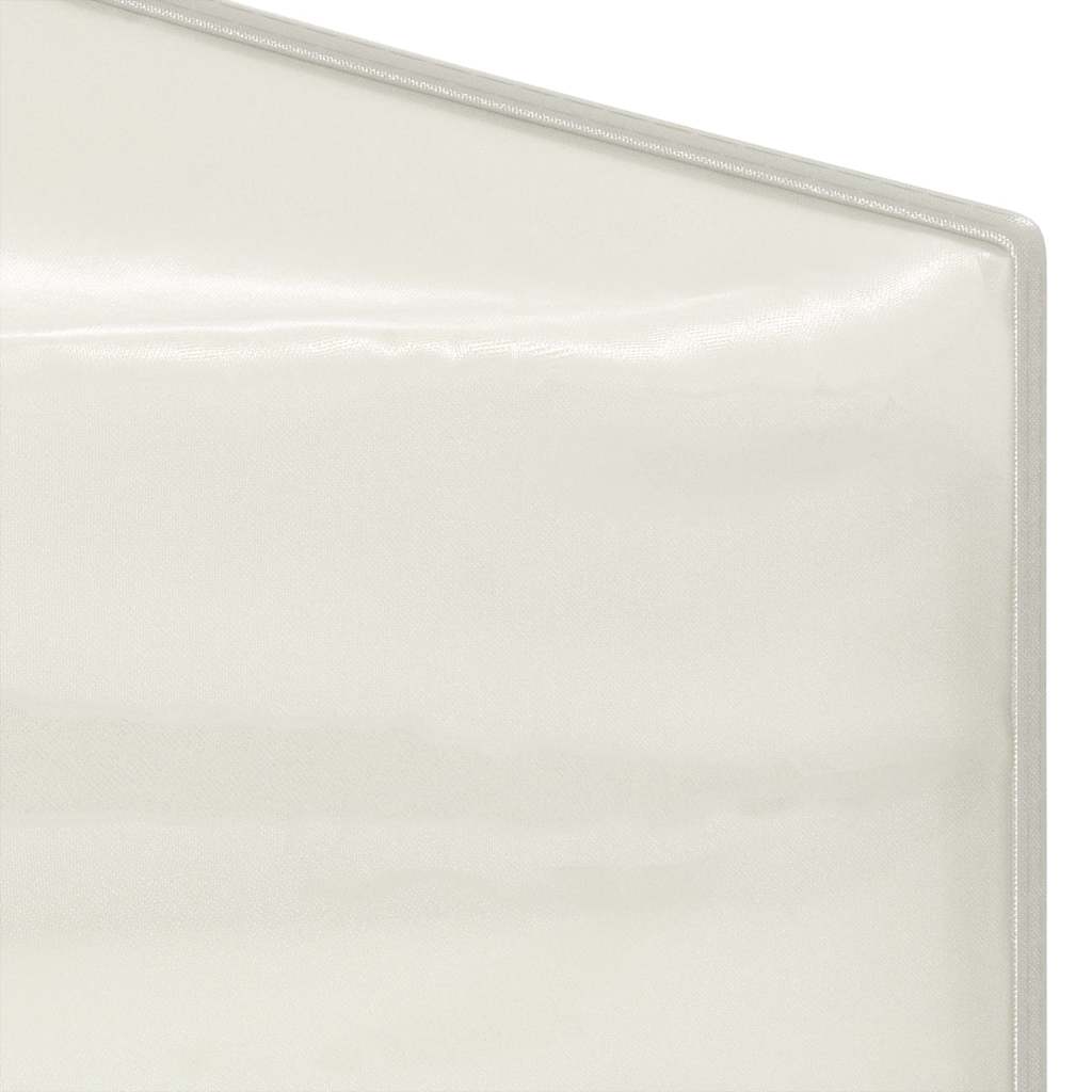vidaXL Partyzelt Faltbar mit Seitenwänden Creme 2x2 m